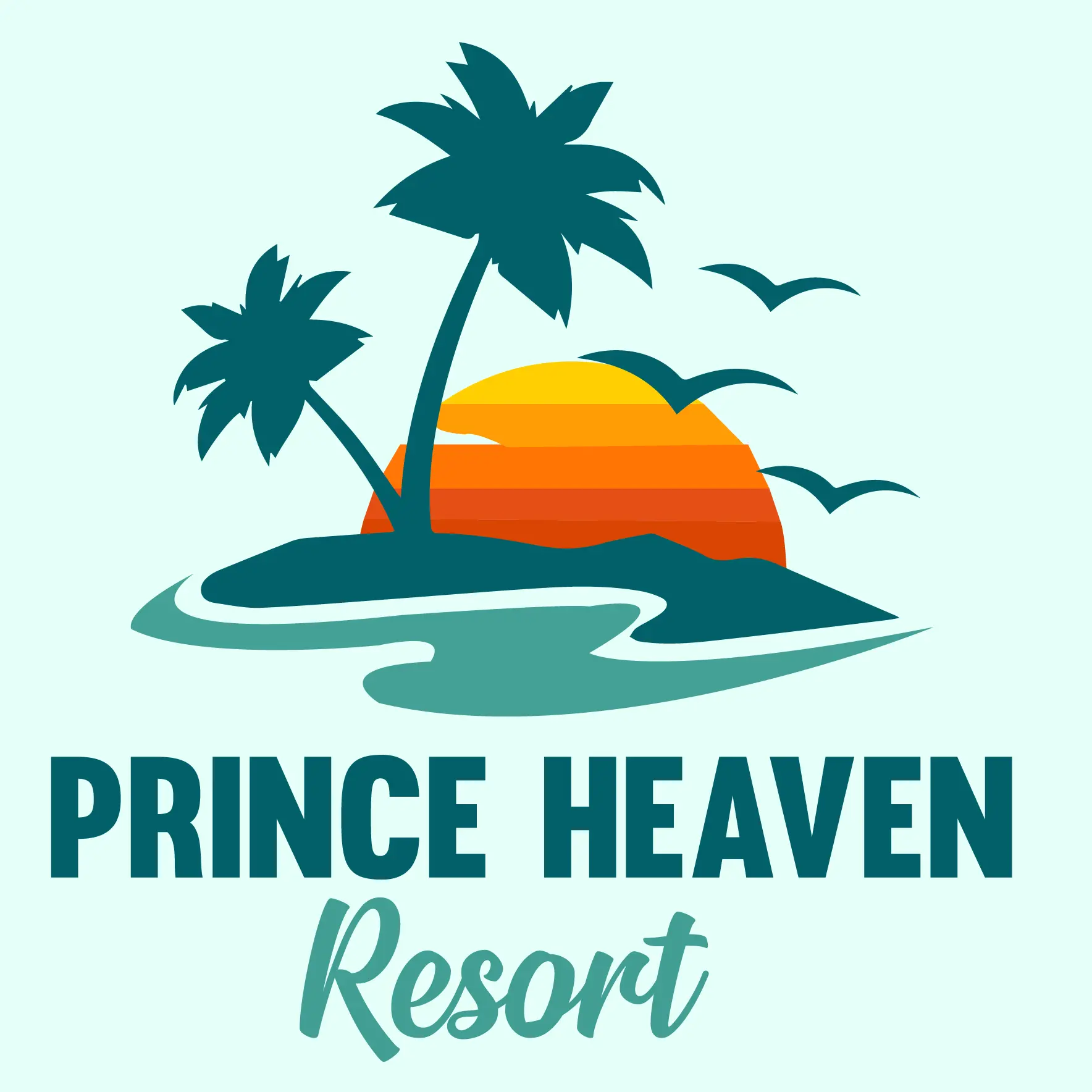 prince heaven resort logo saint martin sea view resort